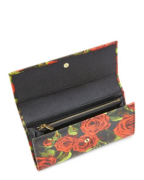 dolce gabbana floral chain wallet|dolce gabbana purses clearance.